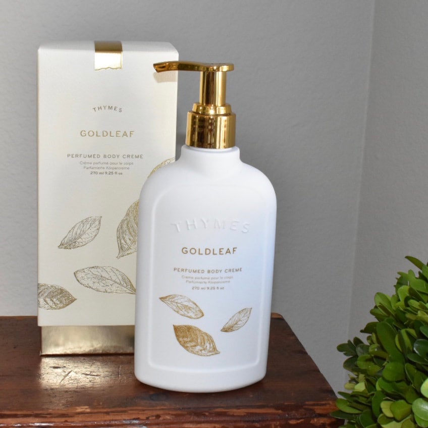 Goldleaf Body Creme by Thymes Leftovers Antiques